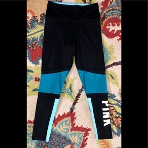 NWOT Victoria Secret PINK workout leggings Sz LG